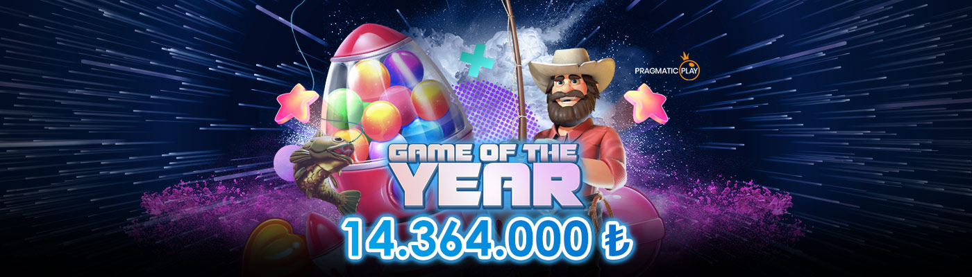 Sürpriz Ödüller Yılın Slotlarında game of the year